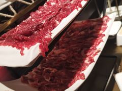 鲜牛肉-左庭右院鲜牛肉火锅(新梅广场店)