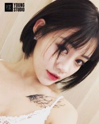 -INS羽毛接发·巴黎画染