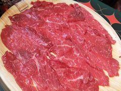 刺身牛肉-南城十里潮汕鲜牛火锅·鲜虾生滚粥(融汇老商埠店)
