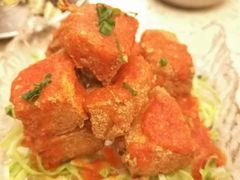 火山豆腐-白仁仔· 活烤海鲜 宵夜(豫园店)