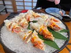 帝王蟹腿刺身-綱元·海鲜豆捞(明州里店)