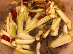 韭黄炒牛肉-刘氏三和面馆