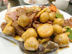 草菇炒牛肉-文记壹心鸡(宝华路店)