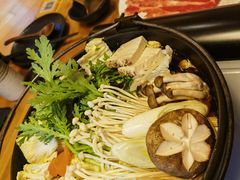 日式牛肉寿喜锅-王鼎精致料理铁板烧(世博源店)