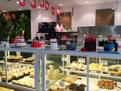 面包甜点陈列柜-执茶识麦(万达华府店)