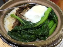 窝蛋榨菜牛肉饭-煲煲掂风味煲仔饭餐厅(西区店)