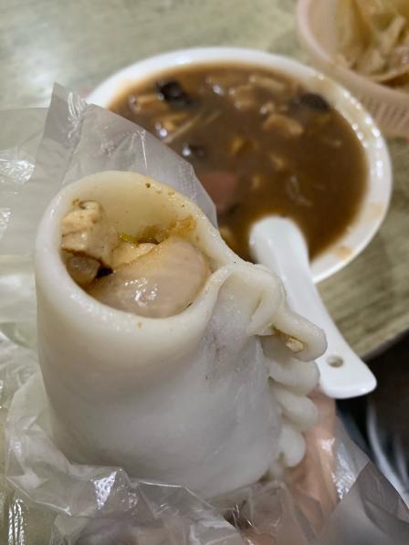 温岭包年糕-"又是一个通过大众点评探得店位置确实不太.