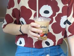 山茶桃胶拿铁-Seesaw Coffee(苏州中心店)