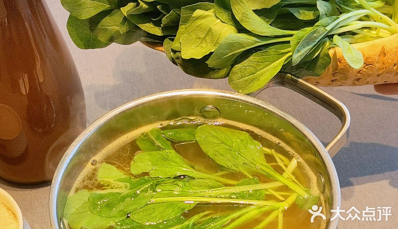 超好吃的台州菜🥬现烫鸡毛菜我爱了  