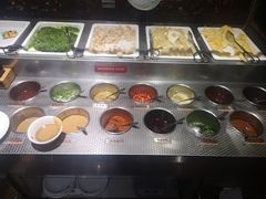 自助调料区-七欣天香辣蟹火锅(上海银亿滨江店)