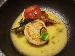 香煎扇贝风干火腿-领仕扒房(长春店)