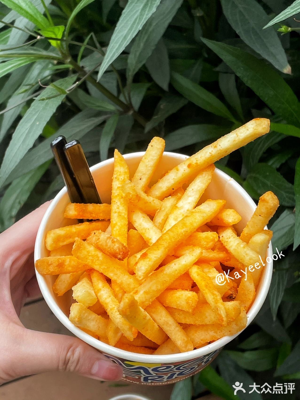 终于吃到了！超好吃的网红薯条！🍟