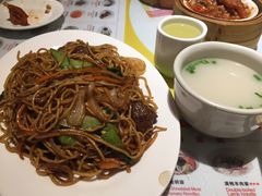 孜然牛肉炒面-古井假日酒店-古井面馆•淮上豆府(长江东路店)