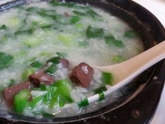 菜心鸭血粥-至尊强仔(正光北街店)