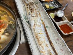 烤带鱼-真情鲍鱼海鲜汤