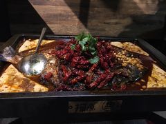 -探鱼·鲜青椒爽麻烤鱼(广州花都来又来店)
