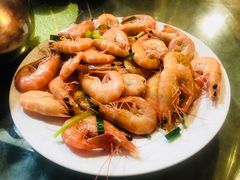 白灼基围虾-旺福林海鲜·川菜·海鲜加工(三亚湾椰梦长廊店)