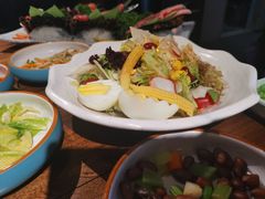 -明洞阿姨·韩式酱蟹烤肉·创意料理(三元桥店)