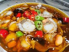 捞汁扇贝-日丰园海肠水饺·老字号大连海鲜(和平广场店)