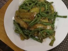 茄子烧豆角-和平饭店