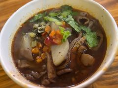 卤牛腩牛杂粉-王记生烫牛杂面馆(兰陵路店)