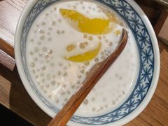 芒果椰汁西米露-漫蔬•台北蔬食小馆VEGGIEBOIL(朝晖店)