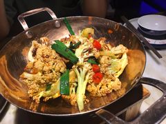 香锅花菜-绿茶餐厅(乐峰广场店)