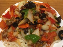 过油肉拌面-巴依老爷新疆美食(常营店)