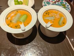 龙虾汤过桥花胶肚-海派悦庭·海胆烧麦·新融合菜(凯德广场店)