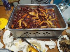 -干老庆贵州留一手烤鱼·地摊火锅(财经大学店)