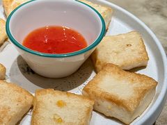 香煎鱼饼-淘米捞·米汤脆鲩鱼火锅(福田皇岗店)