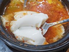 嫩豆腐汤-贤花饭店(城阳店)