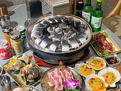 -围炉肉舍•炭烤活鳗•丹东海鲜烤肉(步行街店)