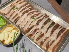 -草家酱蟹炭火烤肉店(珲春南路一店)