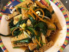 菠菜面筋-巴依老爷新疆美食(清华东门店)