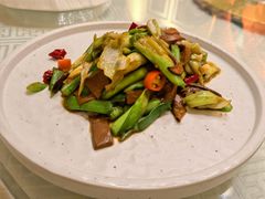 黑牛肝青蒜小炒-敏珠拉姆藏餐·南京厨房(富春江东街店)