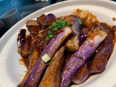 黄豆酱烧茄子-赠李白·如诗的川味(余杭万达广场店)