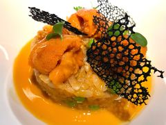 北海道海胆意大利烩饭-wann lounge 低温慢煮牛排·清吧