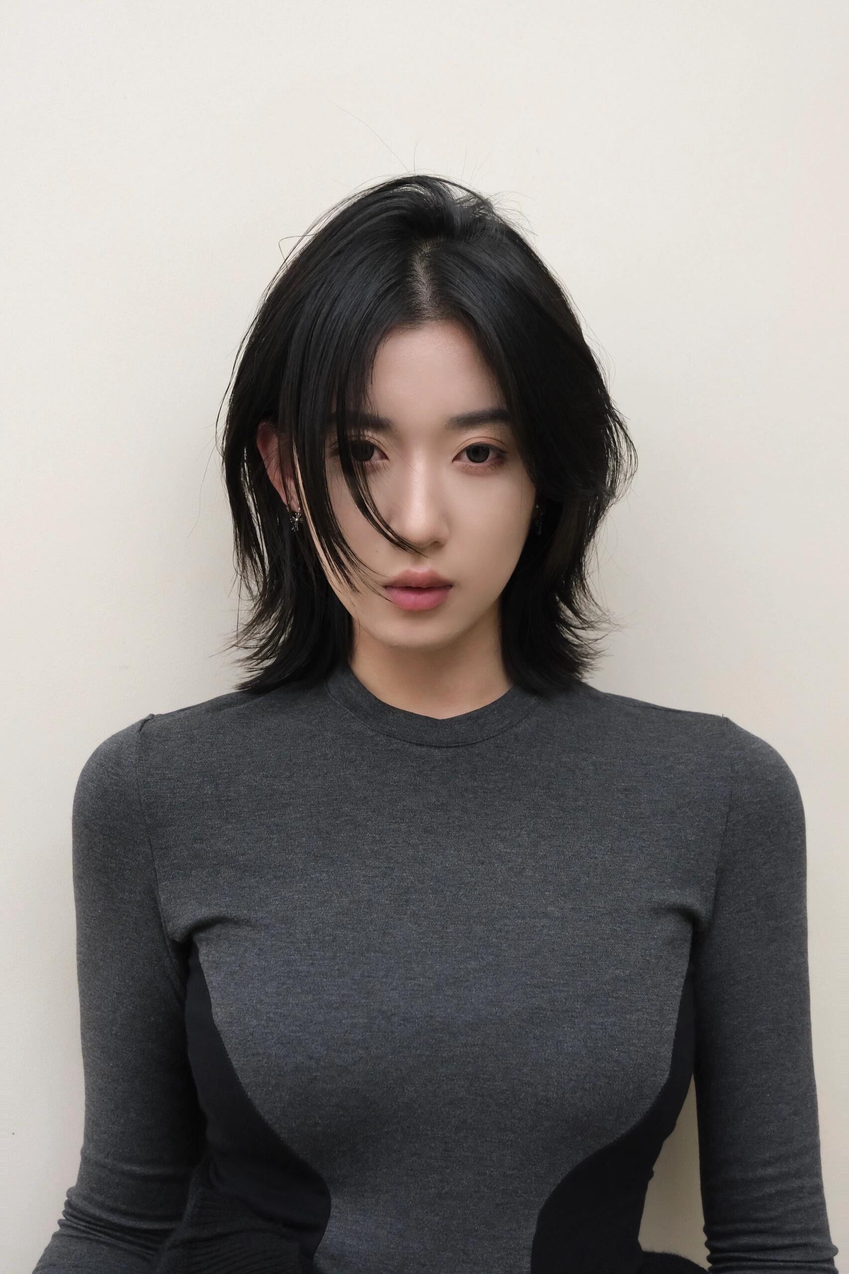 看韩女短发潮流