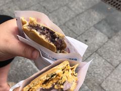 芋头蛋黄肉松-台湾味正点车轮饼可丽饼(南禅寺店)