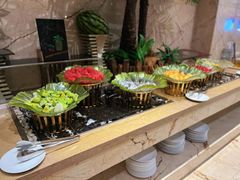 自助取餐区-鸿腾国际大酒店-海鲜姿造海鲜烤肉自助餐