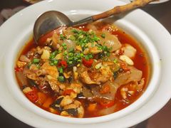 青椒紫苏焖牛蛙-火宫殿·湘菜小吃·商务宴请·生日聚会(东塘店)