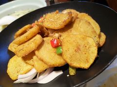 铁板土豆片-海东头·疙瘩汤(万达四楼店)