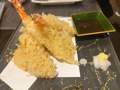 炸什锦天妇罗两只虾-昱匠·日本料理(金融街店)