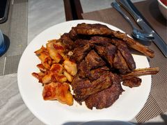 煎羊排-天伦松鹤大饭店·欣妮咖啡