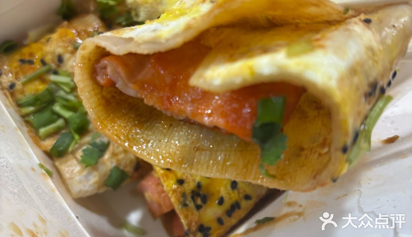 超级超级超级豪华的烤冷面不想来尝尝吗!!!