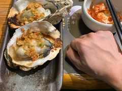 烤生蚝-黑牛の店·和牛烧肉(大悦城店)