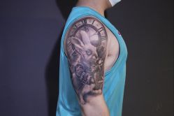 点击看大图 写实-怪咖纹身刺青