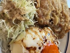 生炸鸡腿蛋饭-食运茶餐厅(文化宫店)