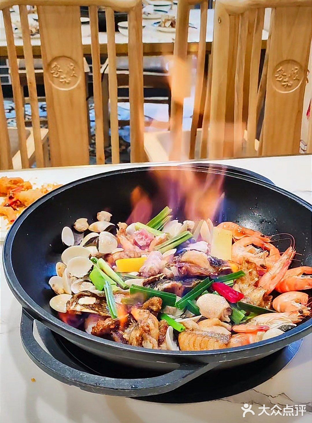 番禺美食❤️五十五度红星二锅头🔥火焰鱼☞粤和顺